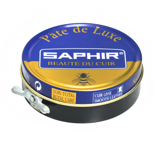 Крем гуталин для гладкой кожи Saphir Pate de luxe