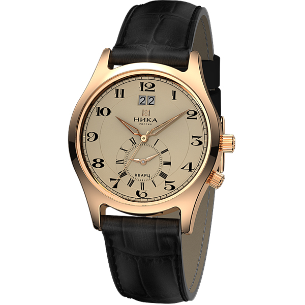 Мужские золотые часы НИКА "Prime Time" 1023.0.1.42