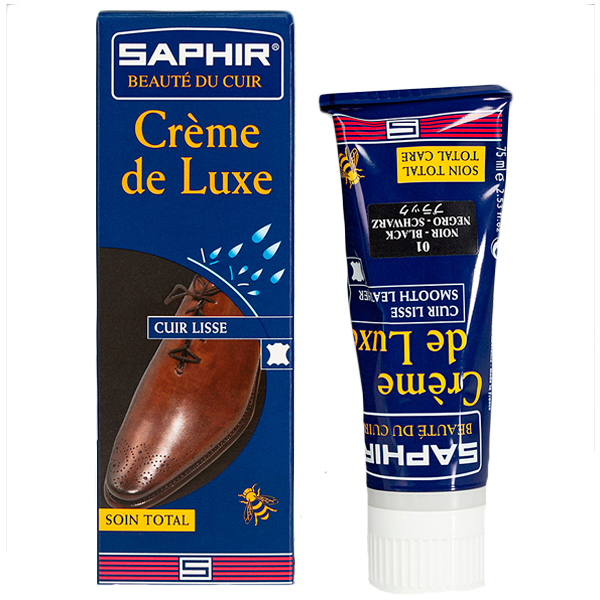 Крем-люкс для кожи, HI-TECH материалов и мембран Saphir Creme de luxe