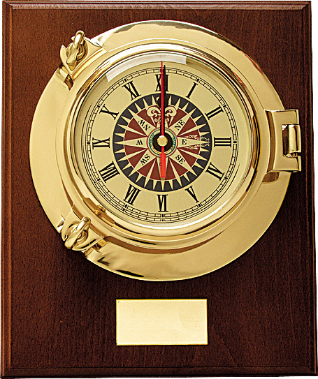 Настенные часы "Иллюминатор" Sea Power CK043MW