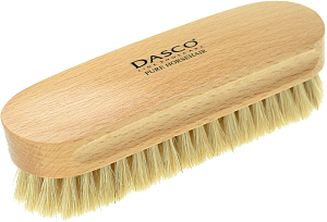 Щетка Dasco Premium из ценных пород дерева малая с высококачественным натуральным конским ворсом