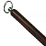 Металлический дизайнерский рожок с ручкой из дерева 75 см rozhok02.jpg